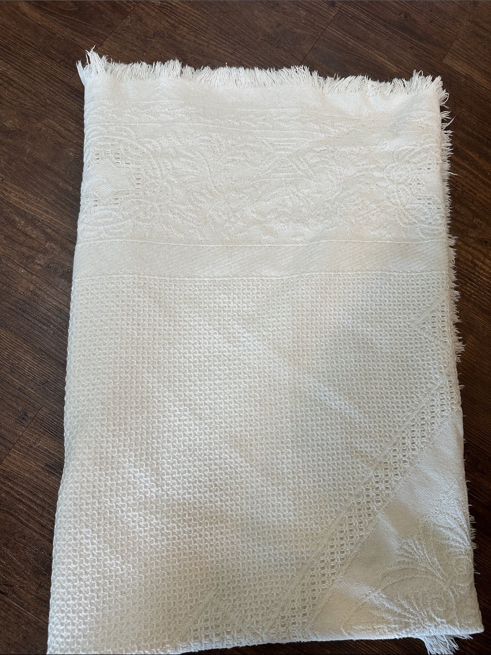 Vintage cotton bedspread